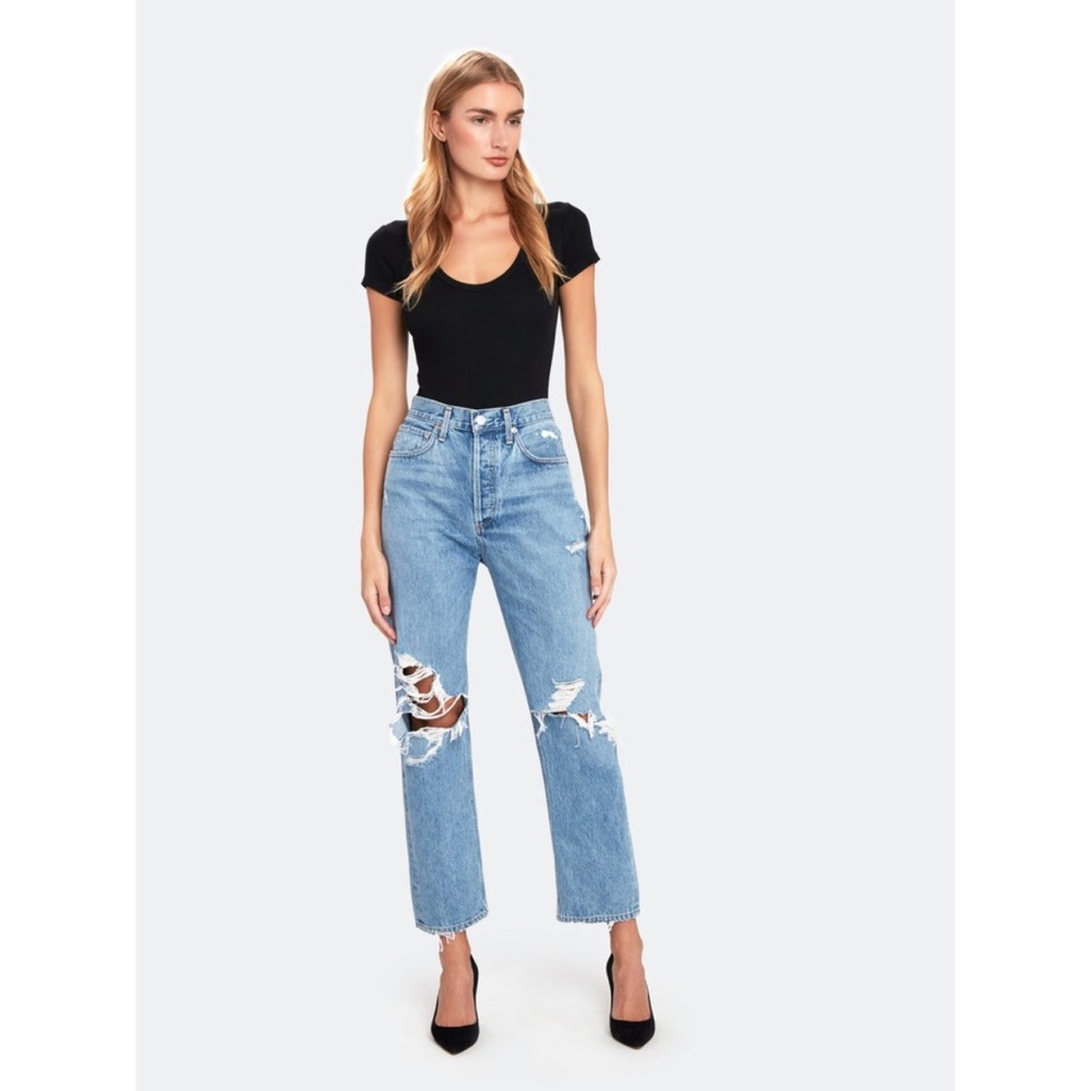 ‘90s Mid-rise Loose Fit Jeans